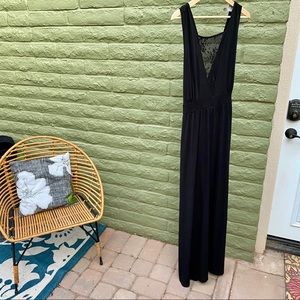 ASOS Curve High Low Split Flow Skirt Dress